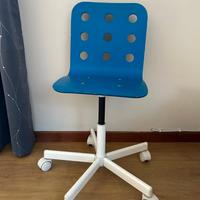 Sedia a rotelle per scrivania ikea