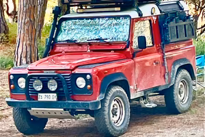 Defender90  TD5 2.5  Preparato  per viaggiare
