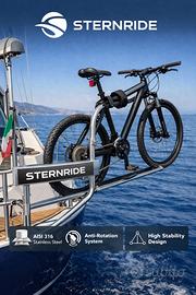 Porta biciclette per barche a vela