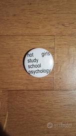 Spilla pin hot girls study school psychology