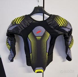 Paraschiena con protezioni 