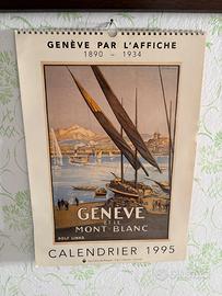 Calendario "Genève par l'affiche 1890-1934"