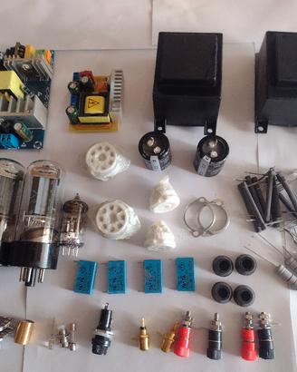 Amplificatore valvolare in kit classe A pura.