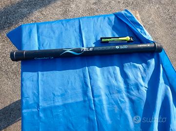 canna da pesca m6 in carbonio Tele pocket s600