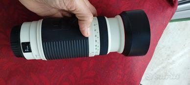 zoom cosina 100-400 attacco canon EF