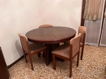 Tavolone rotondo da sala estendibile