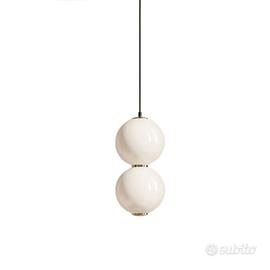 LAMPADA FONTANA ARTE. PALLINA SOSPENSIONE E PARETE