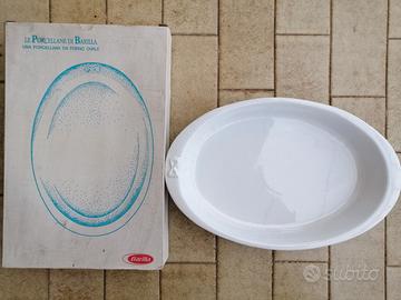 Pirofila teglia forno Porcellana Barilla vintage 