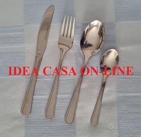 SERVIZIO POSATE BAVERY HOUSE INOX 84 PEZZI ATENE