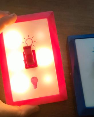 lucine notturne per bambini a batteria 