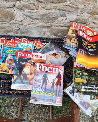 Focus e  Focus junior più di cento giornali