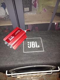 subwoofer JBL 1000 con amplificatore