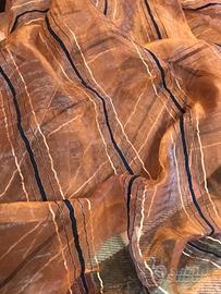 2 teli tenda color oro e blu