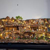 Presepe Artigianale con Pastori di San Gregorio