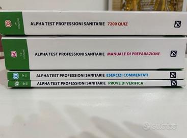 Kit di preparazione Alpha test professioni sanitar