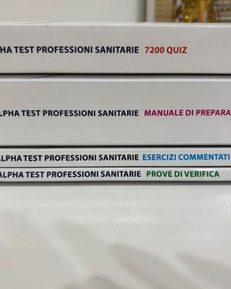 Kit di preparazione Alpha test professioni sanitar
