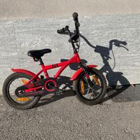 Bicicletta Bimbo 14" Prometheus - Rossa e Nera