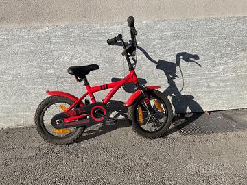 Bicicletta Bimbo 14" Prometheus - Rossa e Nera