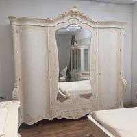 CAMERA DA LETTO BAROCCO CON DETTAGLI ORO