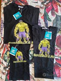 Papà-figli maglietta t-shirt “SuperDad& Me”