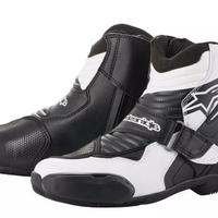 SCARPE ALPINESTARS SMX-1 R BLK WHT GRAPHIC mis. 44