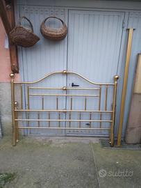 Letto in ottone