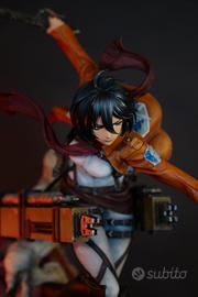 Mikasa AoT Statua 1:6 colorata a mano