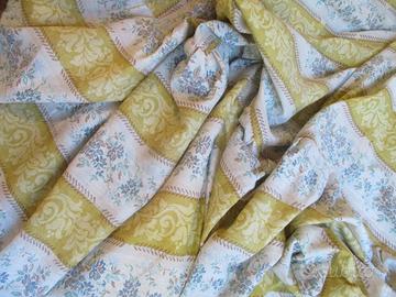 Copripanca in cotone stile Floreal Regency Vintage