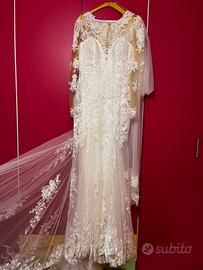 Vestito da sposa pizzo