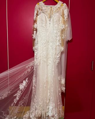 Vestito da sposa pizzo