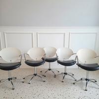 Set di 5 poltrone di design