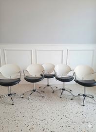 Set di 5 poltrone di design
