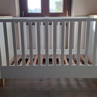 CUORICINI lettino trasformabile.