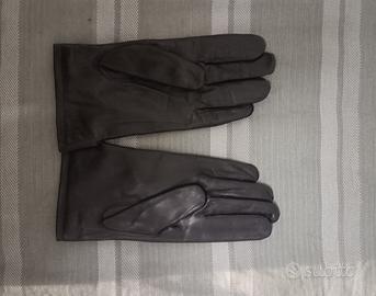 Guanti in Pelle Neri SIM Italian Gloves Invernali