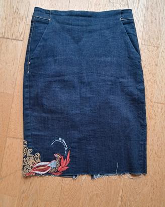 gonna jeans 