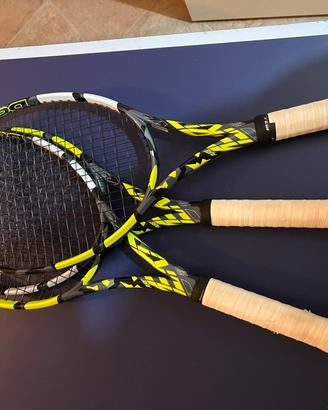 3 racchette da tennis babolat