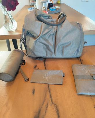 Borsa fasciatoio LÄSSIG completa di accessori (por