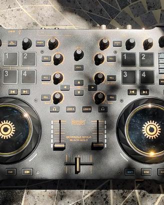 Hercules RMX 2 Black-Gold DJ Console

