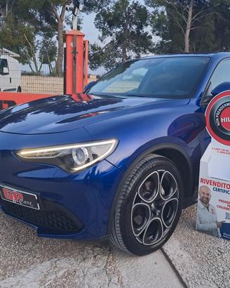 Alfa R. Stelvio 190 CV * AT8 Q4 *LED-PELLE-CERCHI 