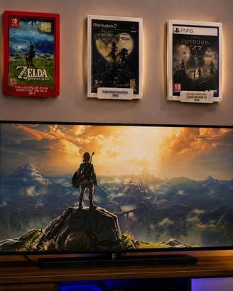 OldWildFrames - Espositore da muro per videogiochi