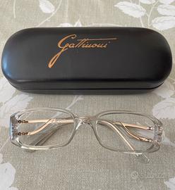 Occhiali da vista Gattinoni senza lenti vintage