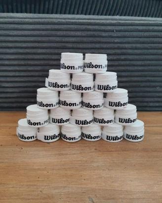 20 overgrip wilson forati bianchi