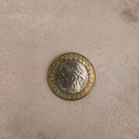 Moneta 1000 lire del 1997 errore di conio