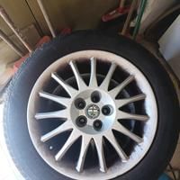 Cerchi e gomme alfa 156 16 pollici