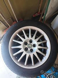 Cerchi e gomme alfa 156 16 pollici