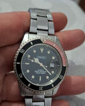 orologio diver  Wintex quartz moviment 