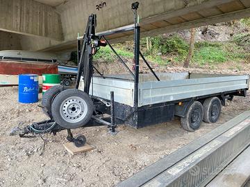 Rimorchio Boeckmann 27q trasporto cose