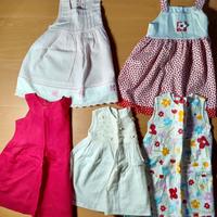 lotto 32 pezzi abbigliamento bambina da 0/2 anni