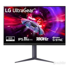 Monitor LG 32 pollici 180 hz