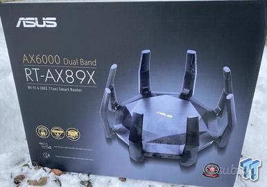 Router ASUS RT-AX89X Wi-Fi 6 10G SFP+ Con Scatola